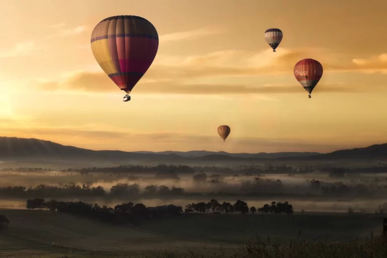 vol en mongolfiere