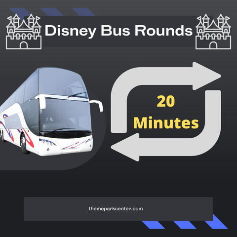 bus Disney toutes les 20 minutes