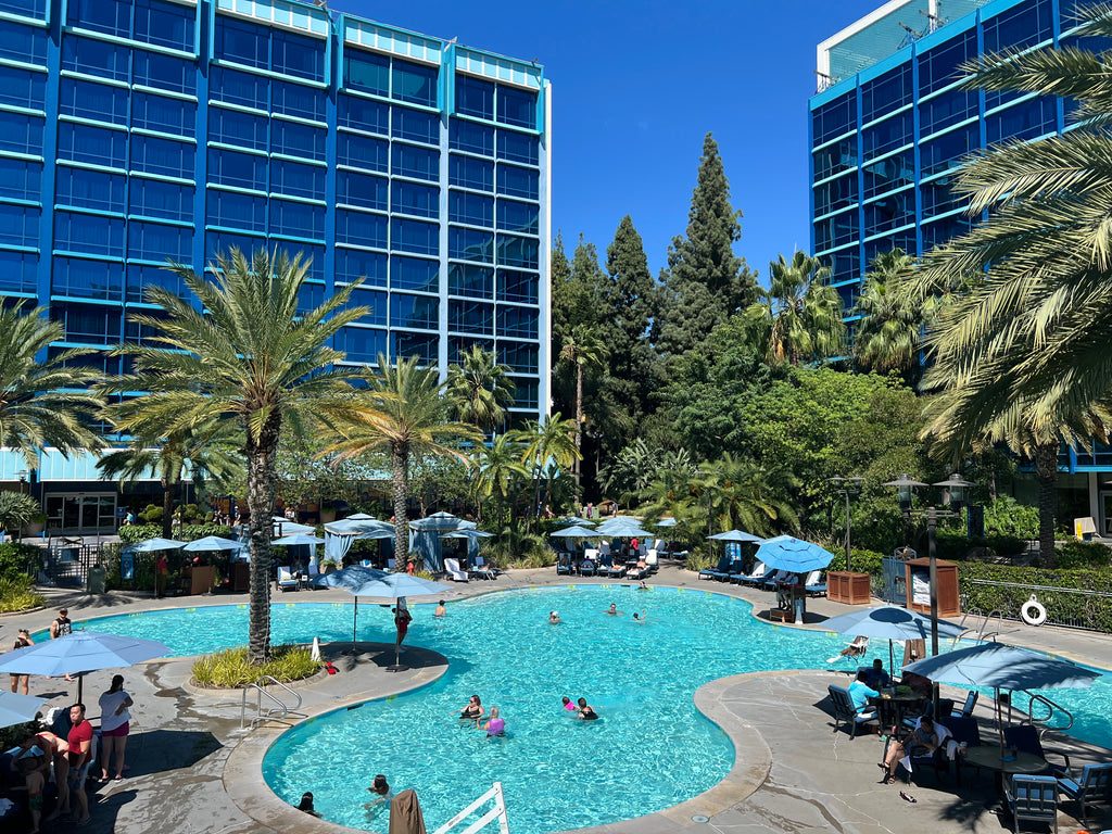 Plusieurs piscines à l’hôtel Disneyland