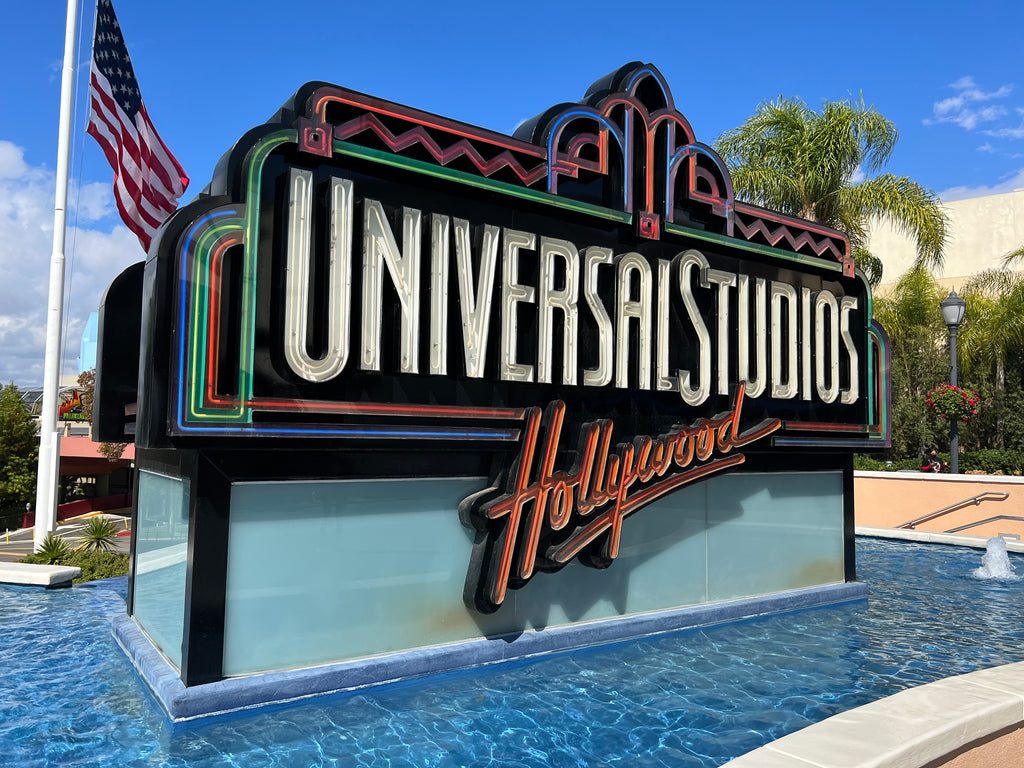 Panneau rétro Universal Studios Hollywood