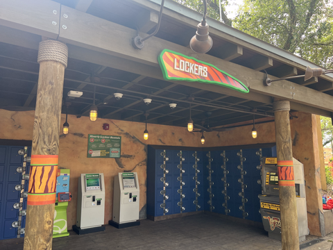casiers de transport Busch Gardens