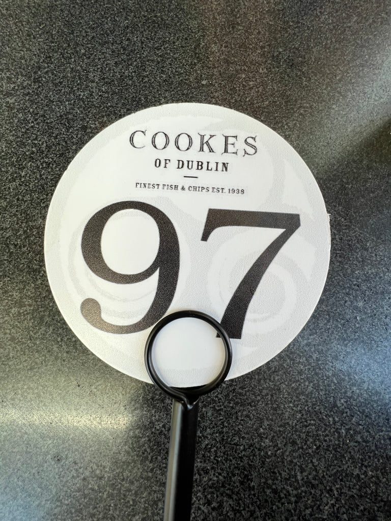Numéro de commande des cuisiniers de Dublin