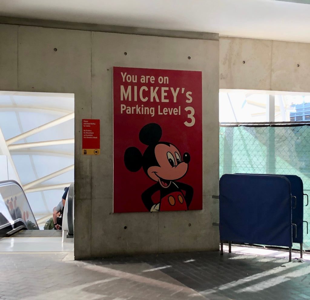 Emplacement de stationnement préféré de Mickey et ses amis à Disneyland