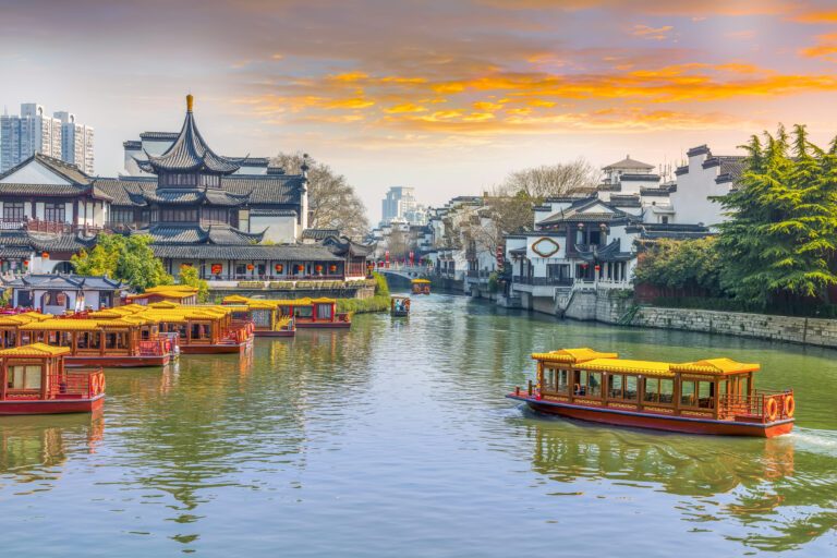 vue de ville de Chine
