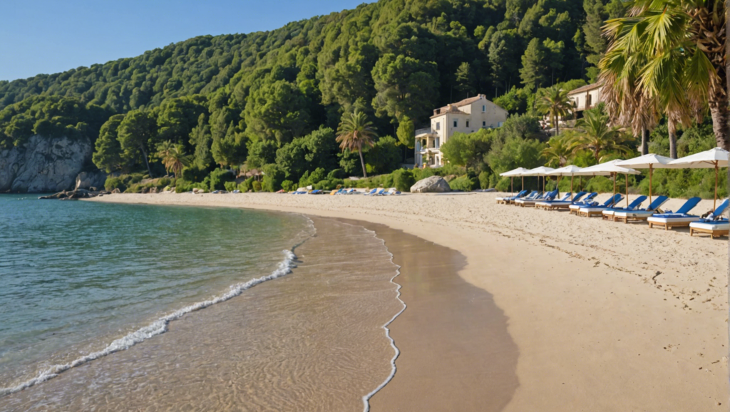 découvrez la plage privée de saint-cyr pour une détente absolue au bord de la mer méditerranée