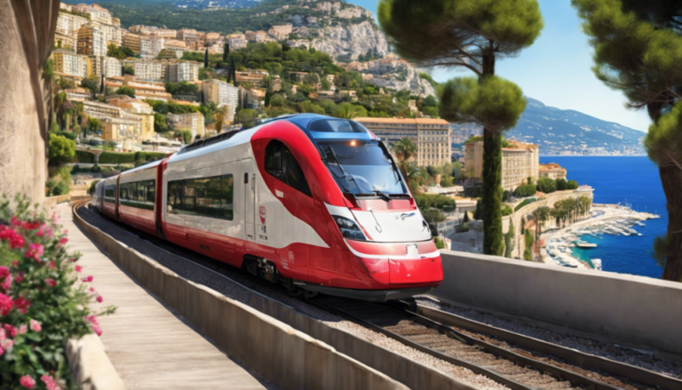 découvrez le trajet le plus pittoresque de la côte d'azur à bord du train monaco-nice, entre panoramas maritimes et paysages reconnus mondialement. réservez votre voyage dès maintenant !