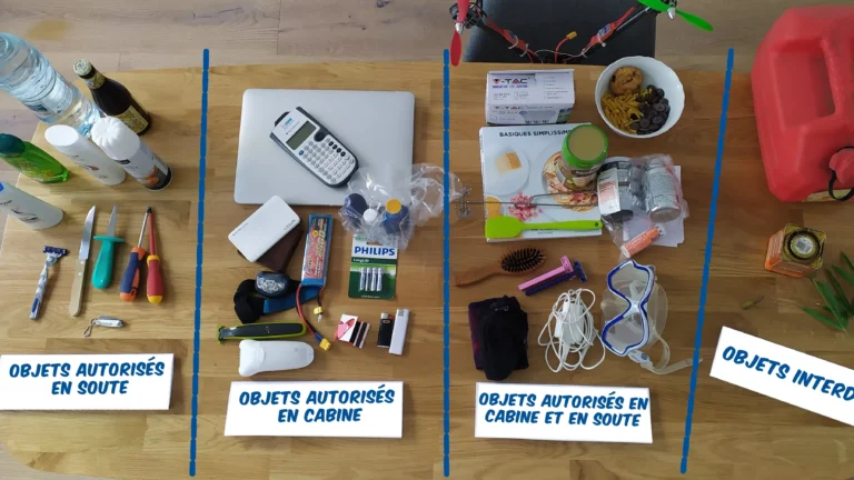 Qu’est-ce qui est accepté dans le bagage cabine ?