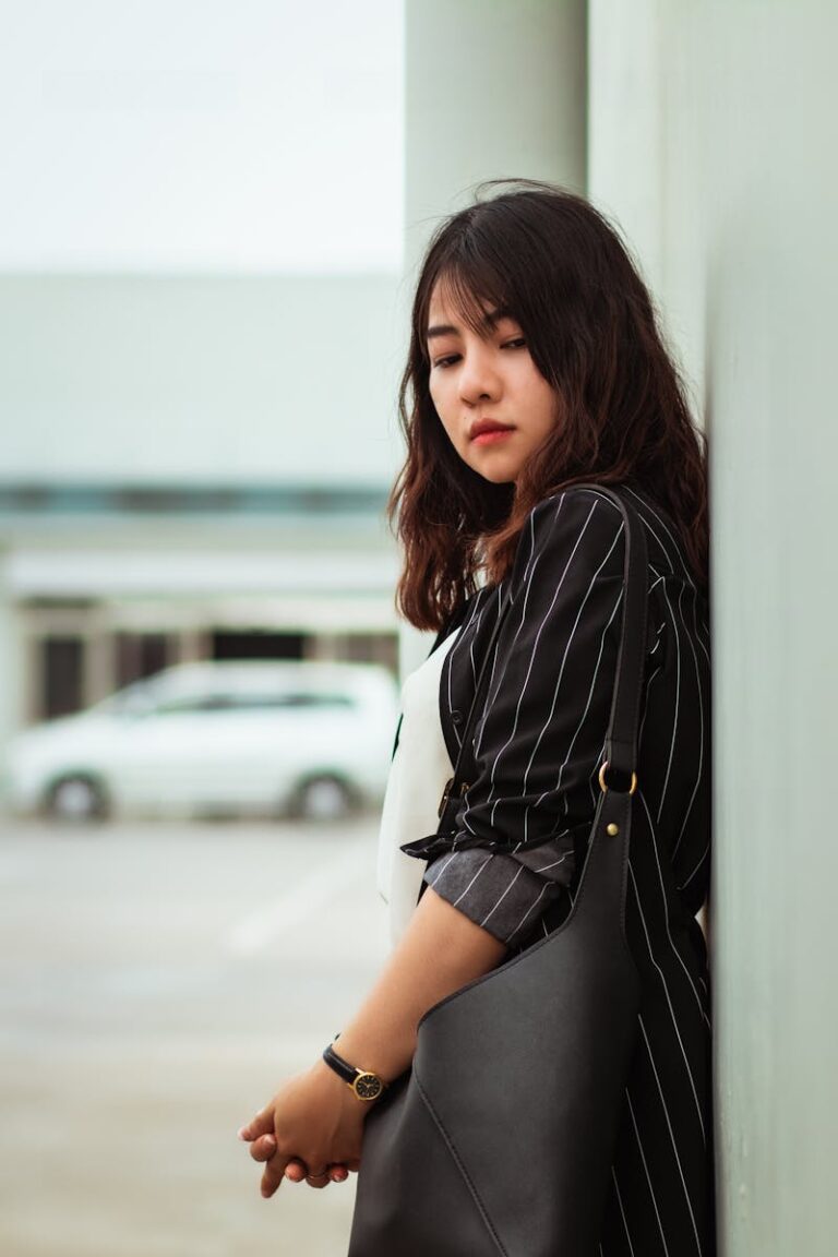 sac en cuir en bandoulière