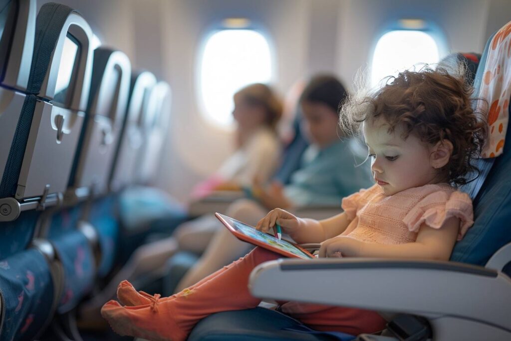 Comment occuper son enfant dans l&rsquo;avion ?