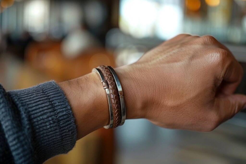 Comment se porte un bracelet pour homme ?