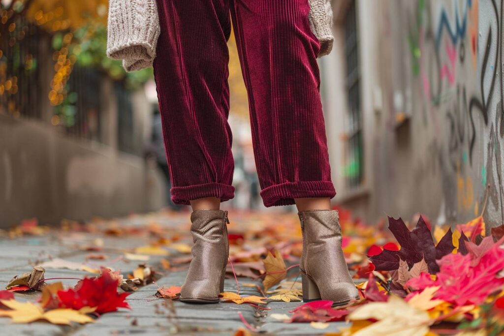 Que porter avec un pantalon en velour côtelé ?