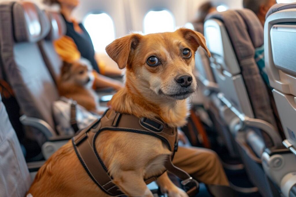 Quel poids maximum pour un chien en cabine ?