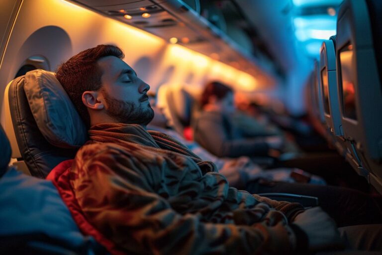 Quel position adopter pour dormir dans un vol easyjet ?