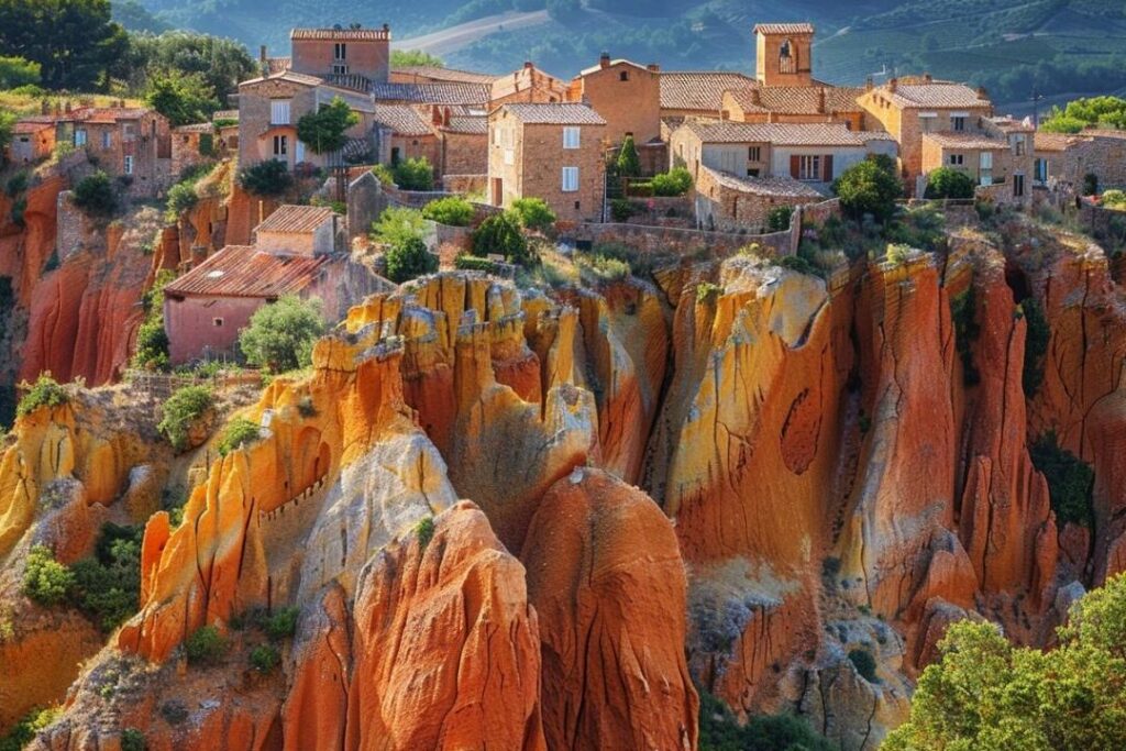 Découvrir Roussillon: les incontournables à visiter dans ce joyau du Luberon