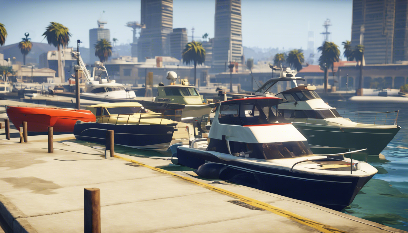 découvrez notre guide complet sur les différents types de bateaux dans gta 5. explorez les caractéristiques, les performances et les conseils pour choisir le bateau parfait pour vos aventures dans los santos. que vous soyez fan de courses nautiques ou de missions aquatiques, ce guide vous aidera à naviguer dans l'univers maritime du jeu.