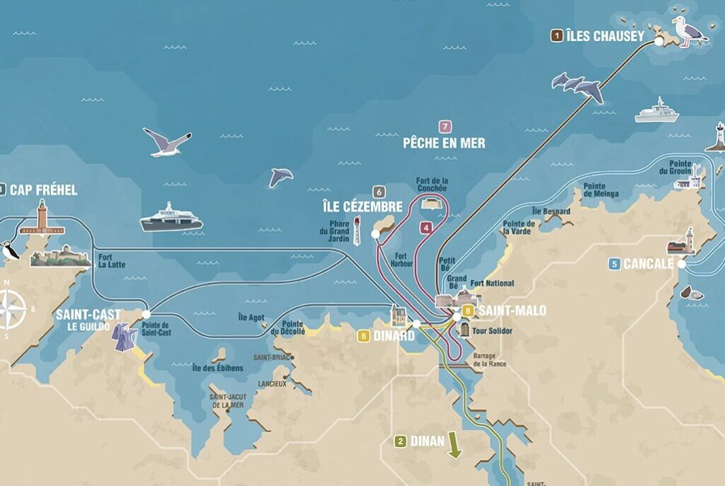 Découverte des liaisons maritimes entre Saint-Malo et Dinard