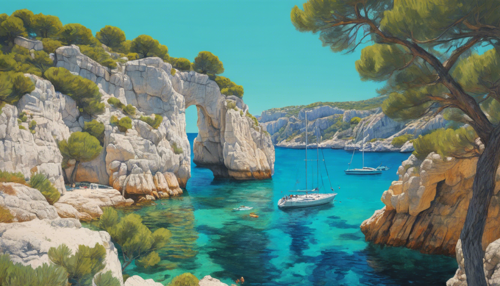 découvrez les magnifiques calanques en bateau lors d'une excursion inoubliable. profitez d'une baignade rafraîchissante dans des eaux cristallines et laissez-vous émerveiller par les paysages spectaculaires. une aventure à ne pas manquer pour les amoureux de la nature et des sensations fortes !