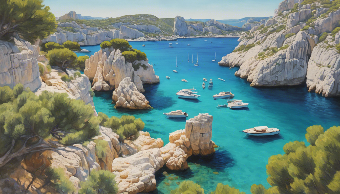 découvrez les calanques comme jamais auparavant lors d'une visite en bateau inoubliable. plongez dans des eaux cristallines et profitez d'une baignade rafraîchissante au cœur de paysages à couper le souffle. vivez une aventure unique au gré des flots !