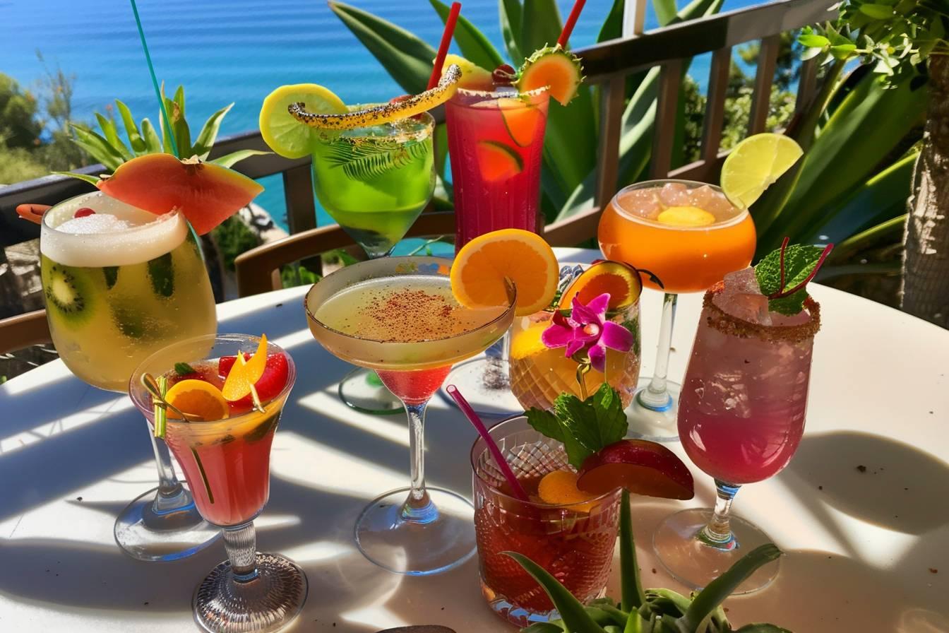 Karma Beach Bandol : restaurant de plage méditerranéen avec vue panoramique sur la mer
