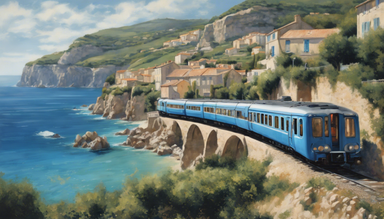 découvrez le charme du train de la côte bleue et laissez-vous emporter par un voyage inoubliable à travers des paysages marins à couper le souffle. profitez des vues panoramiques sur la mer méditerranée, les calanques et les plages ensoleillées tout en vivant une expérience unique sur cette ligne pittoresque.