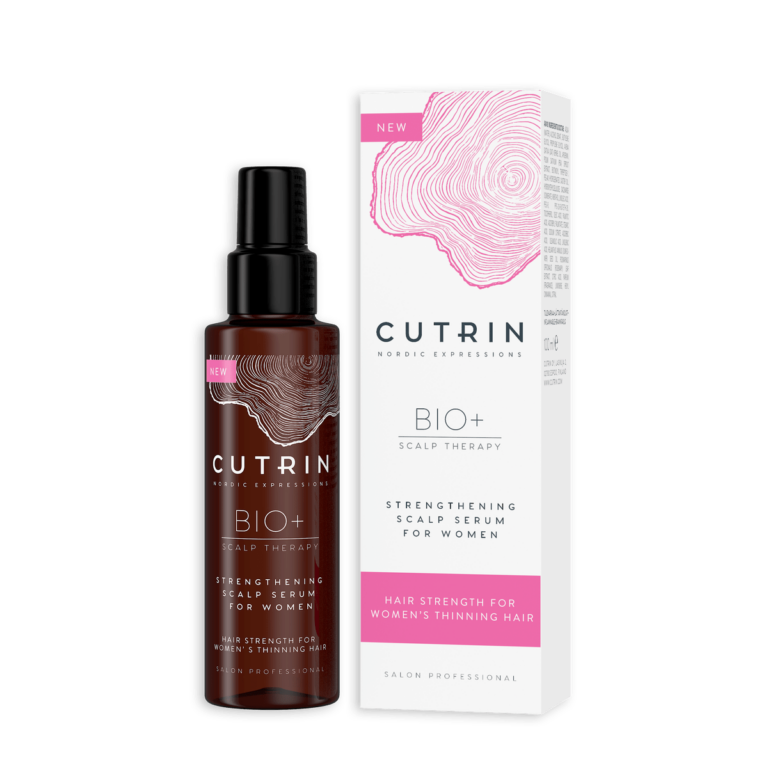 Sérum Cutrin BIO+ Strengthening pour cuir chevelu : soin capillaire renforçant
