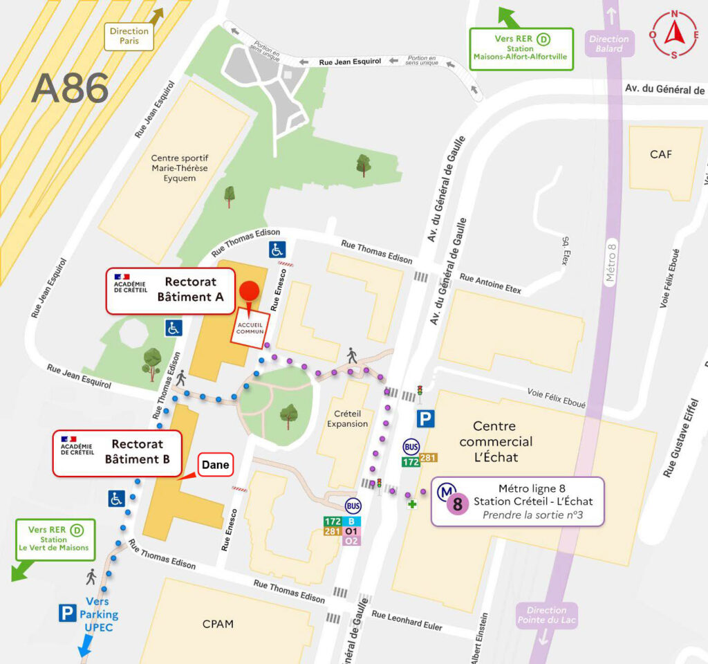 Accès à l'espace en ligne du portail familles de Créteil via EduConnect
