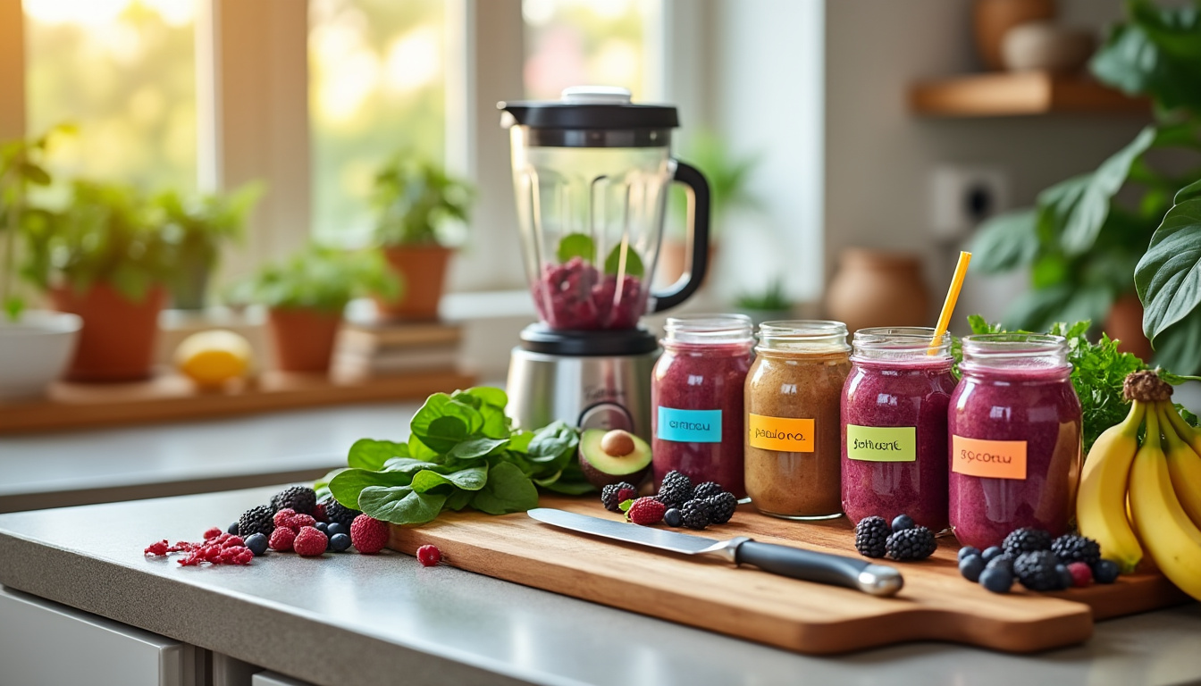 Smoothies minceur Blune