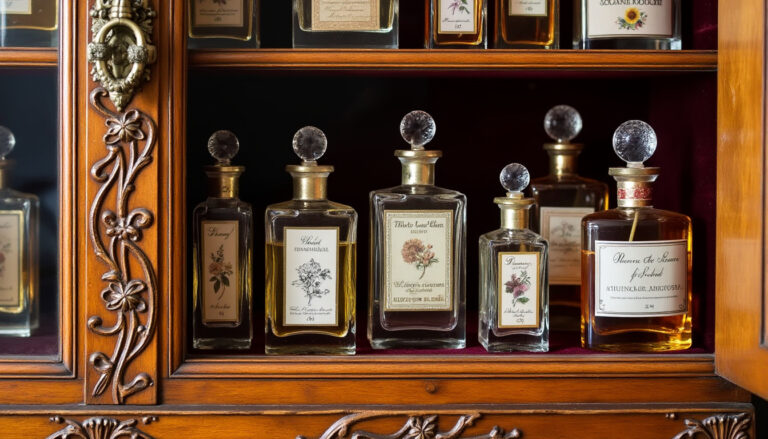 Tableau des équivalences de parfums proposé par La Maison des Essences